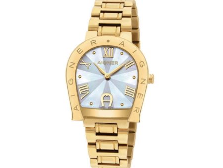 Aigner Ravenna Women s Gold Watch Online now