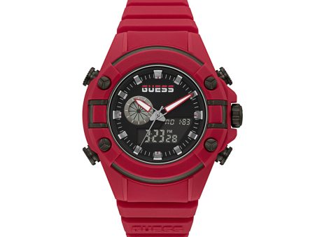 Guess Mens Sport Polycarbonate Digital Watch Online Sale