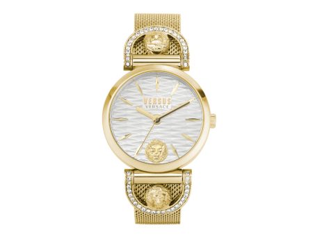 Versus Iseo Women White And Yellow Gold Watch Online now