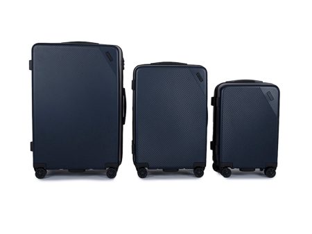 Bugatti Hard Shell Trolley set of 3 Blue One Size Supply