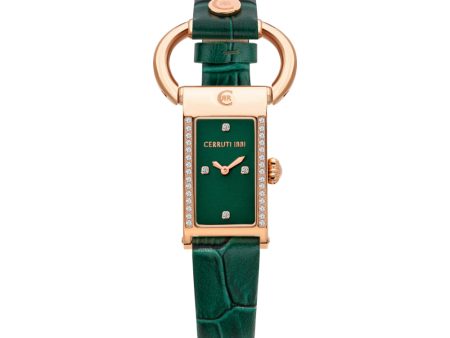 Cerruti 1881 Alento Women  Green Mop Watch on Sale