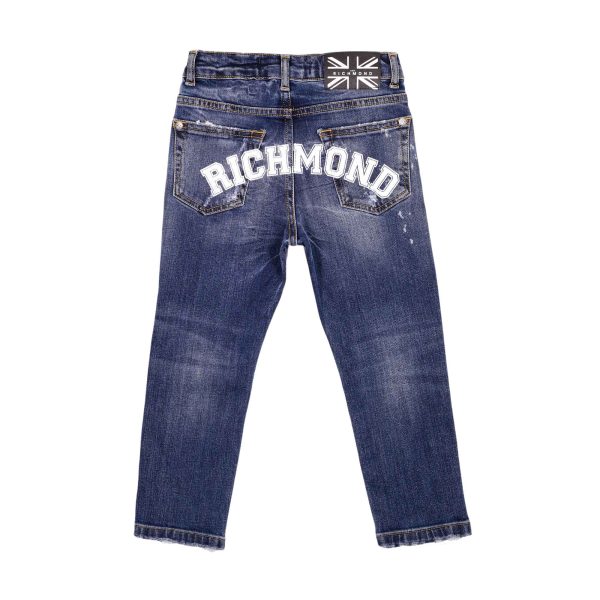  John Richmond Kids Denim Jeans Blue For Sale