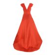 Amsale V-Neck Evening Gown Sale