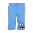 Moschino Kids Teen White & Blue Shorts on Sale