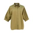 Twinset Women s Poplin Shirt With Embroidery For Sale