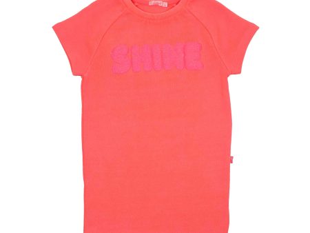 Billieblush Kids Coral T-Shirt Cheap