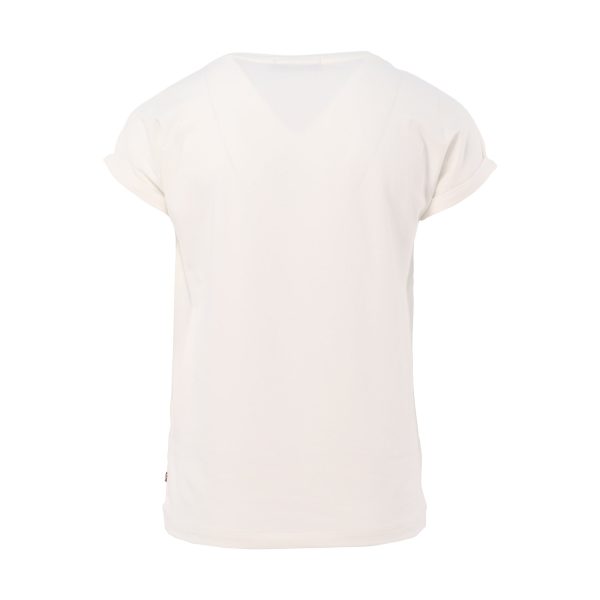 Aigner Kids Girl s Logo Print White T-Shirt Online Hot Sale