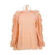 Simona Corsellini Women s Ruffle Blouse Online Hot Sale