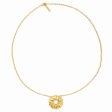 Les Nereides Sunflower Pendant Necklace Online Sale