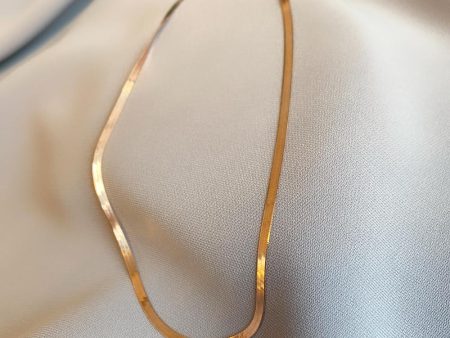 Chato Foggia Thin Necklace Rose Gold Online Hot Sale