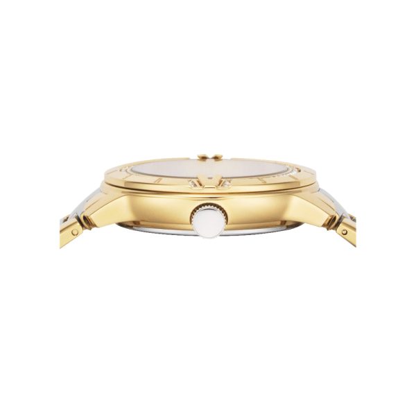 Versus Aymard Women Silver And Gold Watch Online Sale