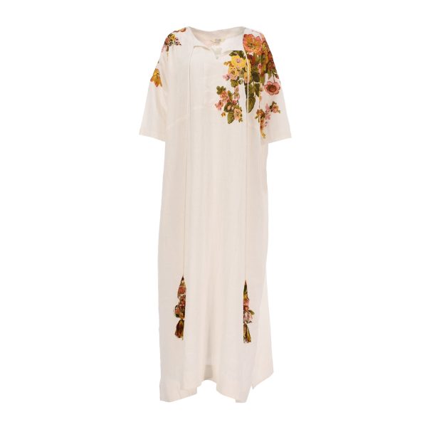 Amore Mio By Hitu Women s White Kaftan For Sale