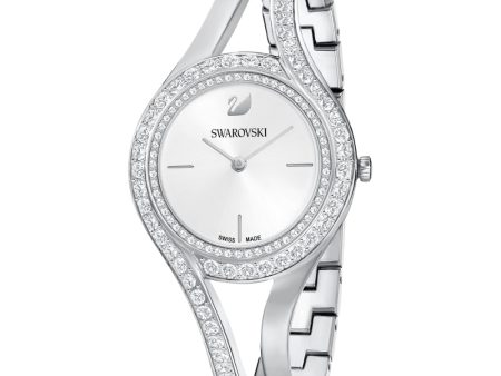 Swarovski Eternal Watch Metal Bracelet, White, Stainless Steel Online Hot Sale