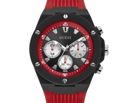 Guess Mens Sport Polycarbonate Multi-function Watch Discount