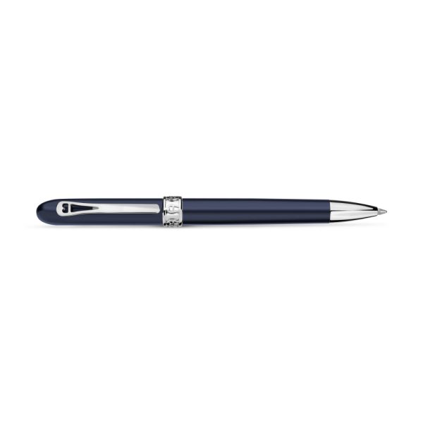 Aigner  Silver And Blue Pen For Discount