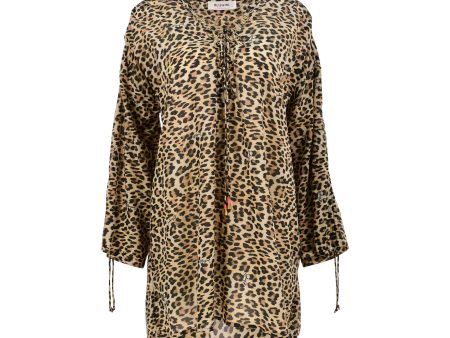 Blugirl Women s Leopard Print Blouse Online