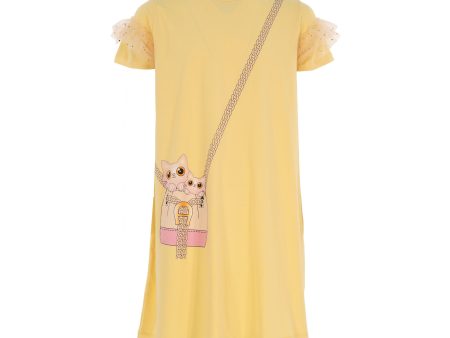 Aigner kids Girl s Yellow Dress Online