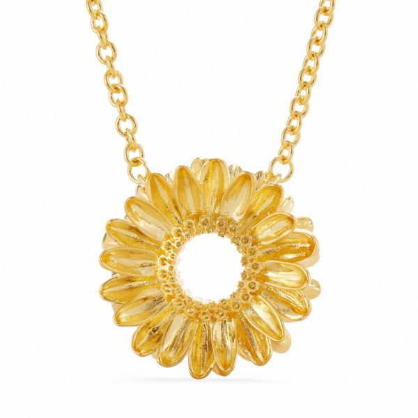 Les Nereides Sunflower Pendant Necklace Online Sale