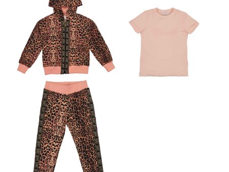 Roberto Cavalli Kids Multicolor Jogging For Girls Cheap