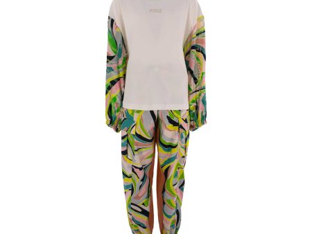 Emilio Pucci Top & Trouser Multicolor Set AW22 Hot on Sale