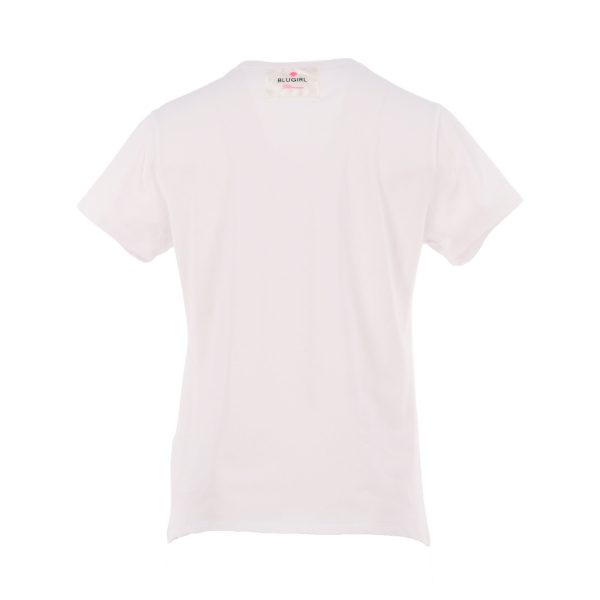 Blugirl Women s Bianco Ottico T-Shirt Online now