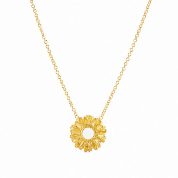 Les Nereides Sunflower Pendant Necklace Online Sale