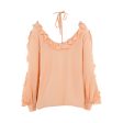 Simona Corsellini Women s Ruffle Blouse Online Hot Sale