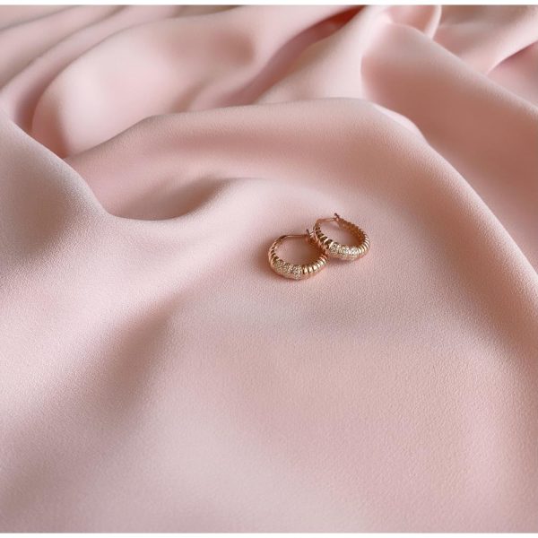 Chato Trento Earring Rose Gold For Sale