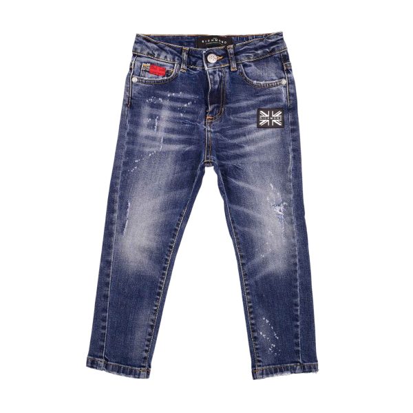  John Richmond Kids Denim Jeans Blue For Sale