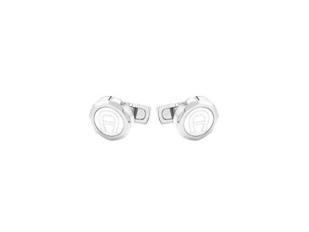 Aigner Silver Cufflinks Online Sale