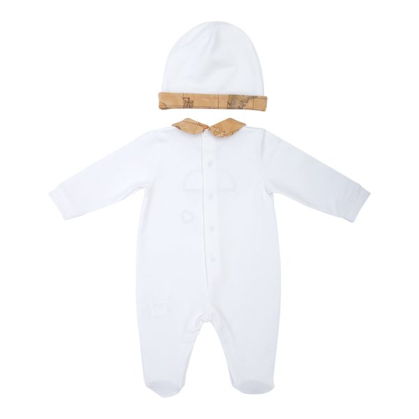 Alviero Martini Prema Classe Cream Geo Sleepsuit Online now