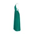 Alberta Ferretti Women s Pleated Sleeveless Dress Supply