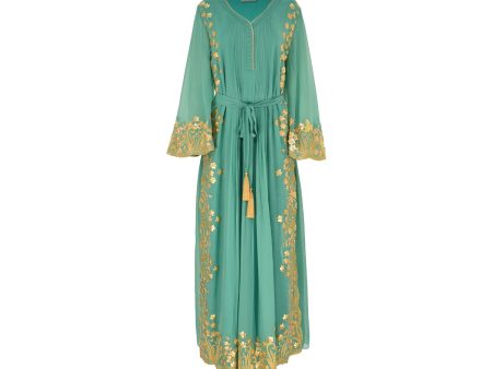 Shaira Women s Embroidered Jalabiya Hot on Sale