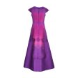 Alberta Ferretti Butterfly-Print A-line Gown For Sale