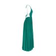 Alberta Ferretti Women s Pleated Sleeveless Dress Supply