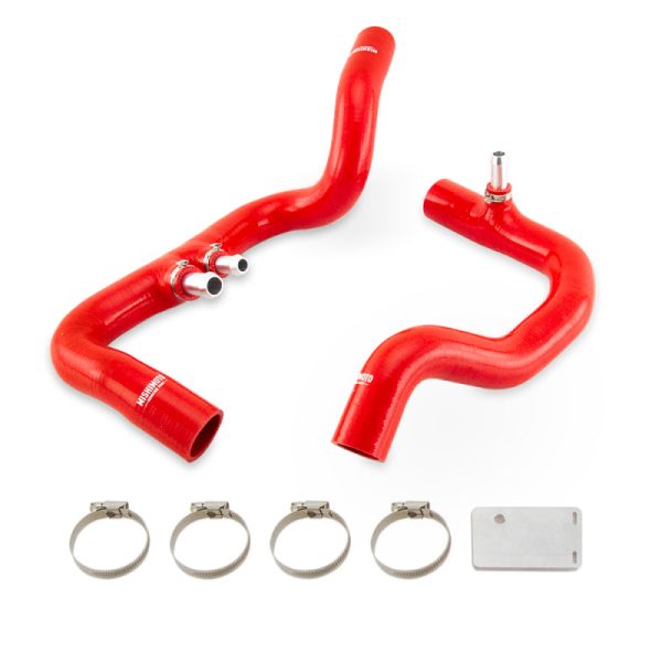 Mishimoto 2018+ Jeep Wrangler JL   Gladiator JT 3.6L AT Red Silicone Radiator Coolant Hose Kit Cheap