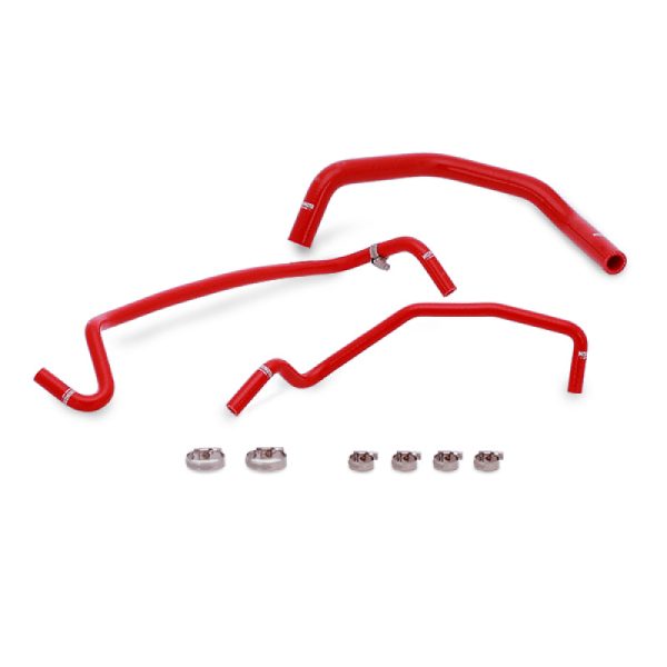 Mishimoto 15+ Ford Mustang GT Red Silicone Ancillary Hose Kit Online Hot Sale