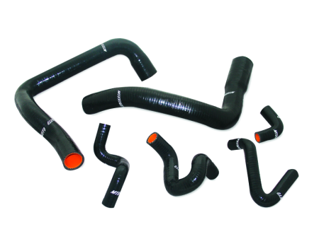 Mishimoto 86-93 Ford Mustang Black Silicone Hose Kit Supply