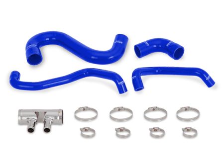 Mishimoto 2015+ Ford Mustang GT Silicone Lower Radiator Hose - Blue Cheap