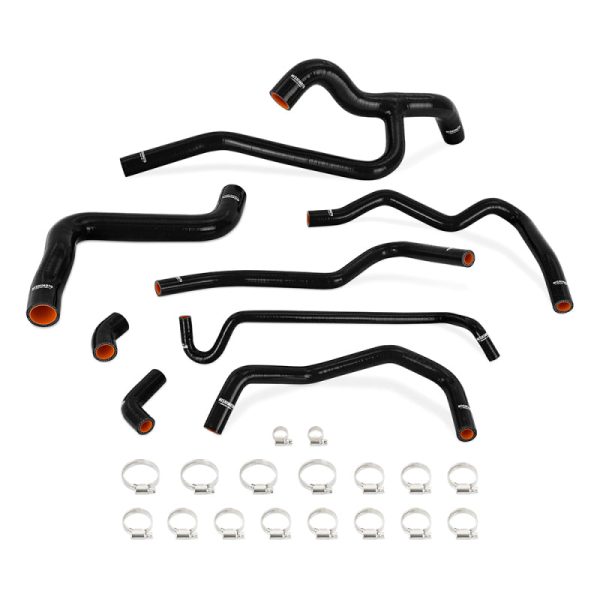 Mishimoto 05-10 Mustang V6 Silicone Radiator & Heater Hose Kit - Black Supply