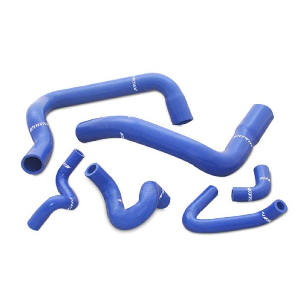 Mishimoto 86-93 Ford Mustang Blue Silicone Hose Kit For Sale