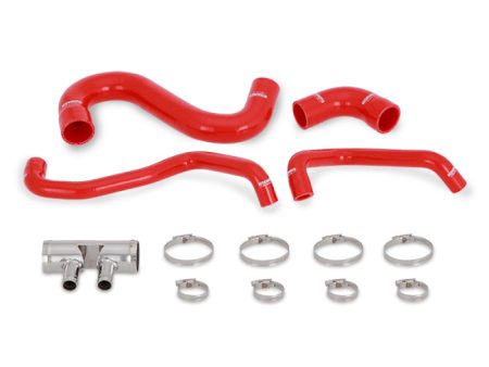 Mishimoto 2015+ Ford Mustang GT Silicone Lower Radiator Hose - Red Discount