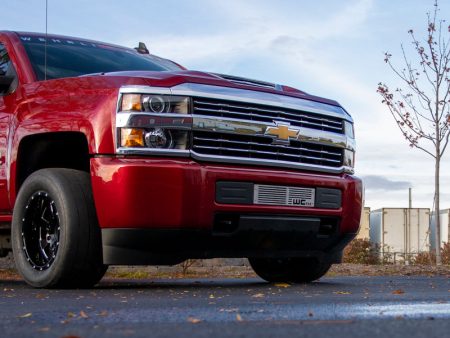 Wehrli 15-19 Chevrolet Silverado HD 6.6L LML L5P Duramax Bumper Grille - Raw Stainless Finish Hot on Sale