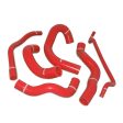 Mishimoto 05-06 Ford Mustang GT V8   05-10 GT500 Red Silicone Hose Kit on Sale