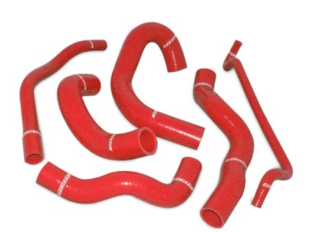 Mishimoto 05-06 Ford Mustang GT V8   05-10 GT500 Red Silicone Hose Kit on Sale