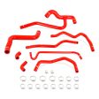 Mishimoto 05-10 Mustang V6 Silicone Radiator & Heater Hose Kit - Red Supply