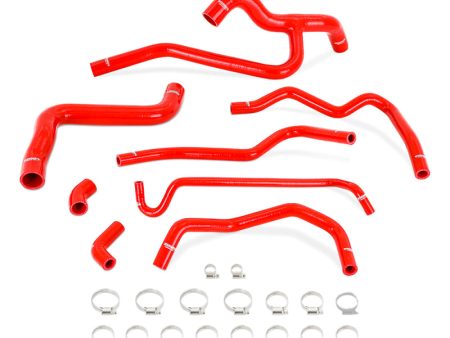 Mishimoto 05-10 Mustang V6 Silicone Radiator & Heater Hose Kit - Red Supply