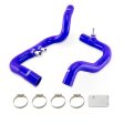 Mishimoto 2018+ Jeep Wrangler JL   Gladiator JT 3.6L AT Blue Silicone Radiator Coolant Hose Kit Hot on Sale